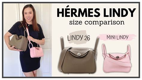 hermes lindy sizes